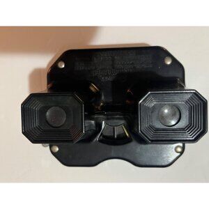 Sawyer Black Bakelite Viewmaster 1950 with 16 reels
